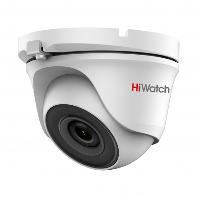 Купольная уличная 2Мп HD-TVI видеокамера HiWatch DS-T203(B) (6 мм)