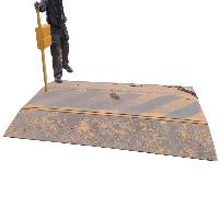 Блокиратор дорожный ПТБН-У с ручным приводом, накладной