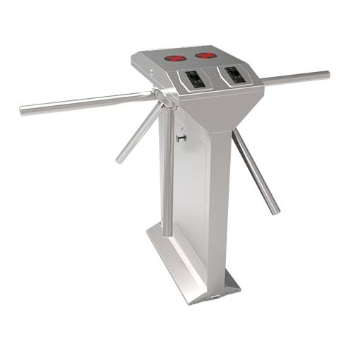 Турникет-трипод двухпроходной ZKTeco TS1200 без считывателей (с планками)