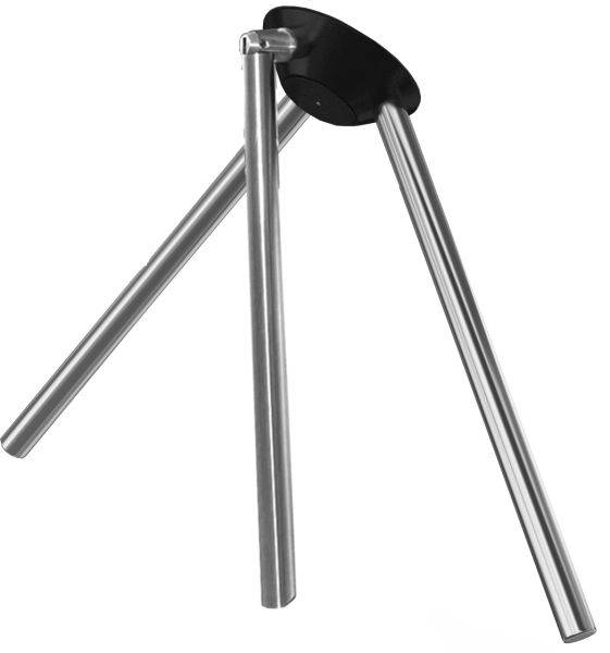 Турникет-трипод тумбовый AR-GO TRT 14-01G из нержавеющей стали со стандартными штангами
