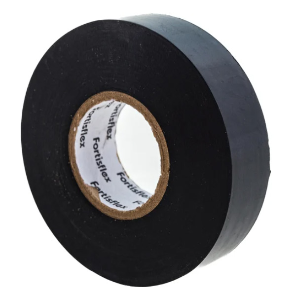 Изолента ПВХ FORTISFLEX Heavy Duty 19 ммх, 0.18 мм, 20 м, черная (71240)