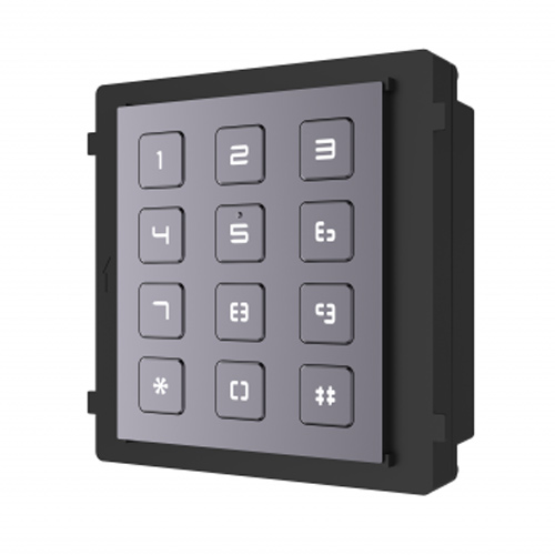 Модуль клавиатуры с подсветкой Hikvision DS-KD-KP для вызывной панели