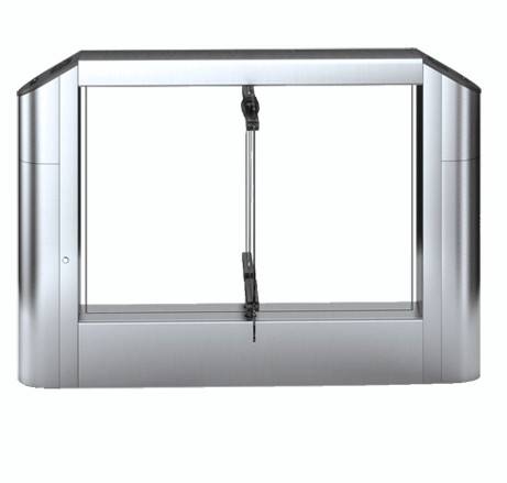 Центральный элемент турникета Oxgard Praktika-Т-05-K (шир.прохода 660 мм) с картоприемником