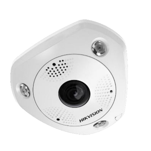 Панорамная уличная IP-видеокамера Fisheye 6Мп HikVision DS-2CD6365G0-IVS