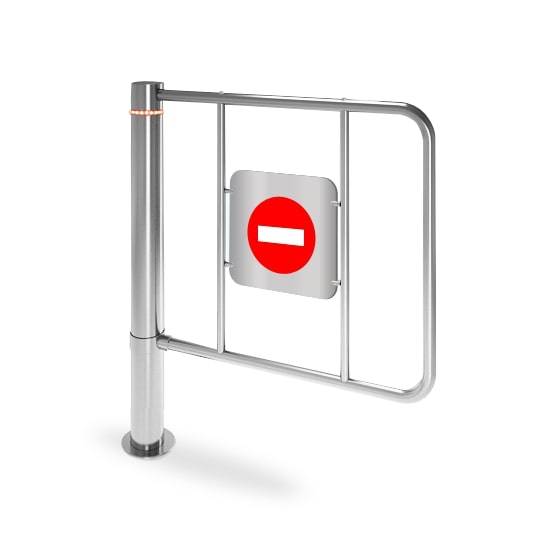 Калитка уличная реверсивная электромеханическая Oxgard К-15-А (L=870 мм) (ВЗР 2126-5)