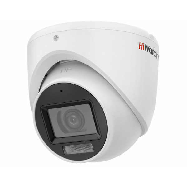 Уличная 5Мп HD-TVI видеокамера HiWatch DS-T503A(B) (2.8 мм) с микрофоном