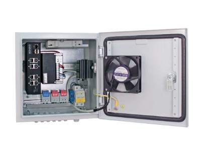 Уличная станция с термостабилизацией и PoE-коммутатором Osnovo OS-33T1(SW-8091/IC)