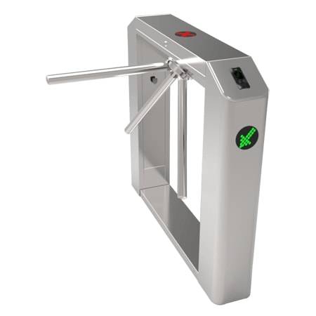 Турникет-трипод тумбовый ZKTeco TS2122 с биометрическими считывателями (с планками)