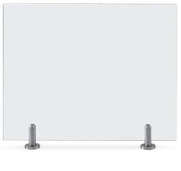 Стекло закаленное для ограждения PERCo BH06 шириной 1500 мм