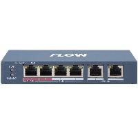 PoE-коммутатор 4-портовый iFlow F-SW-EU206POE-V/L, L2, неуправляемый