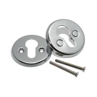 Декоративные накладки PERCo для цилиндра замка, хром