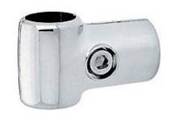 Соединитель перпендикулярный двух труб Ø 32 мм Хром Соединитель перпендикулярный двух труб Ø 32 мм Хром