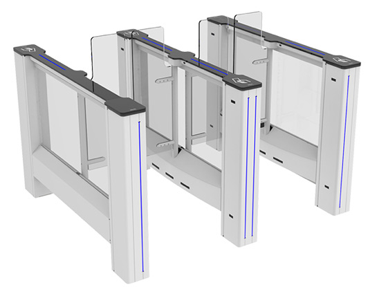 Центральный модуль распашного турникета Came Swing Gate SWG55, 550 мм, створки 1200 мм (SWG55MC)