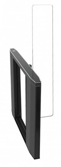 Боковой модуль скоростного распашного турникета Cominfo EasyGate Superb 1800мм