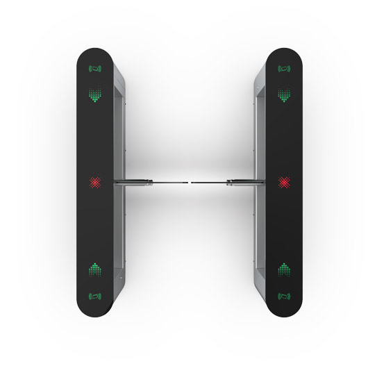Крайний элемент турникета Oxgard Praktika T-08-SM-R-660-LED (шир.прохода 660 мм)