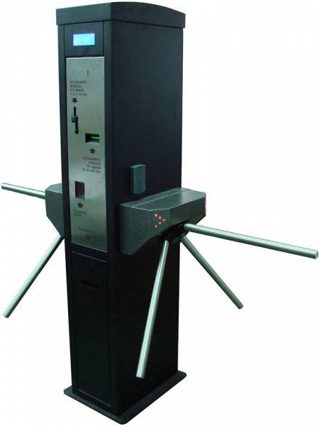 Терминал автоматизированного платного прохода PayPoint I с фискальным регистратором и термопринтером