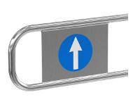 Дуга на калитку Ростов-Дон К2 Ø32 L=860 мм (правая)