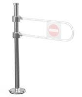 Калитка-ограждение Ростов-Дон ОК61 ХРОМ (без дуги)