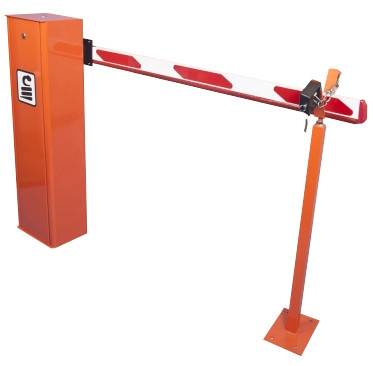 Шлагбаум механический Фантом R6000 с круглой стрелой 6 метров