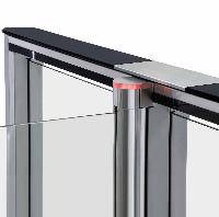 Крышка PERCo SDС-01GS из закаленного стекла с вставкой из нержавеющей стали для двусторонней секции ST-01