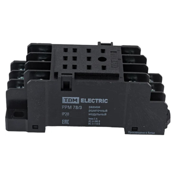 Модульный разъем TDM РРМ78/3 для РЭК78/3 SQ0701-0007