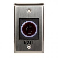 Комплект ZKTeco TLEB102-R кнопка бесконтактная TLEB102 с брелком RM-100