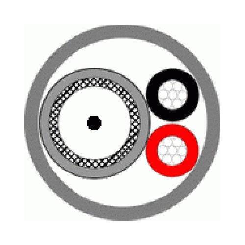 Кабель комбинированный Паритет КВК-В-2 2х0,75 для видеонаблюдения