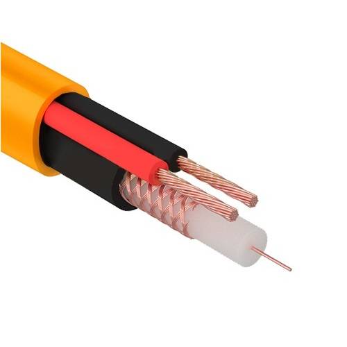 Кабель комбинированный Rexant КВК-В-2+2х0,50 мм нг(А)-HF, безгалогенный