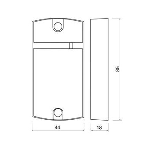 Сетевой контроллер Matrix-II (мод. E K Net), со встроенным считывателем