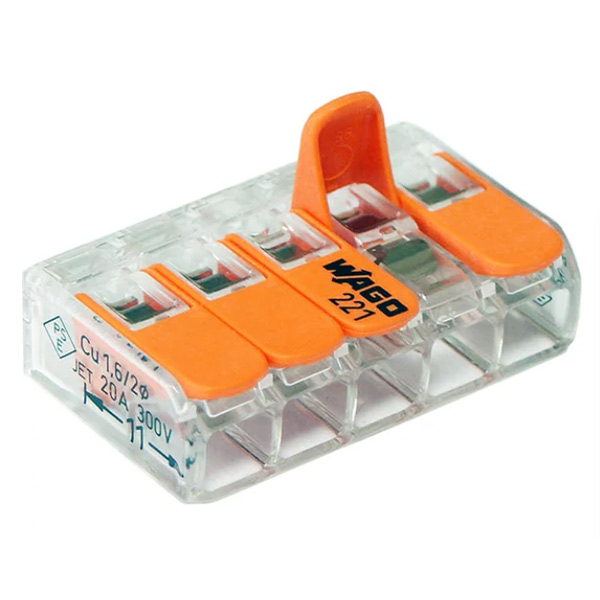 Клемма WAGO 221-415 6 шт.