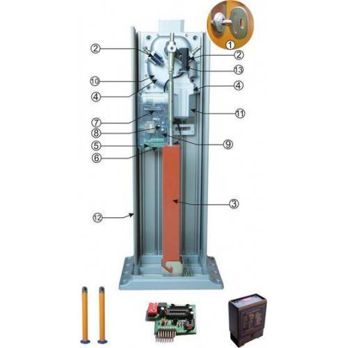 Шлагбаум автоматический Препона-R2000 4,5 м