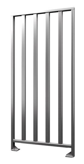 Ограждение полноростовое из нержавеющей стали Oxgard 1020-Н