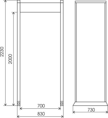 Металлодетектор арочный Кордон С1