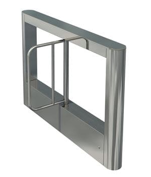 Боковая стойка турникета с распашными створками ОМА-84.686 (V1) из нержавеющей стали