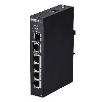 Коммутатор 4-портовый Dahua DH-PFS3106-4T, неуправляемый