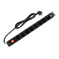 Блок розеток 19" Datarex DR-432121, 8 розеток