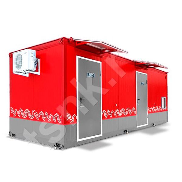 Передвижной модульный пункт досмотра ТСНК