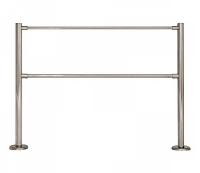 Ограждение стационарное Мистерком MSK-1500 мм D32 мм, нержавеющая сталь