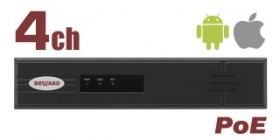 4-канальный PoE IP-видеорегистратор Beward BK0104H2-P4