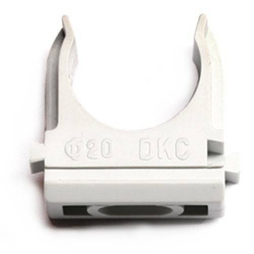 Держатель с защелкой для труб ПВХ D=25