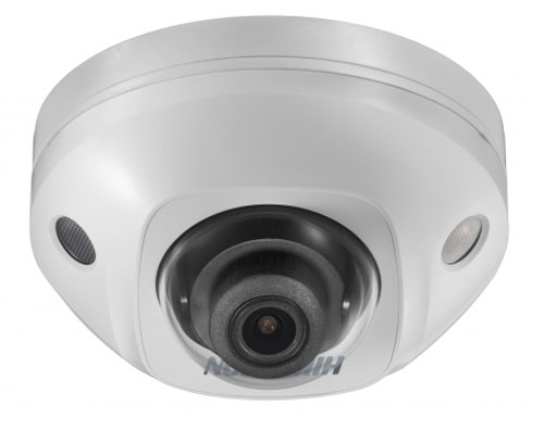 Антивандальная IP-видеокамера 4 Мп HikVision DS-2CD2543G0-IS (4 мм), черная