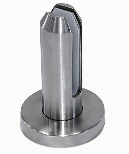 Мини-стойка PERCo BH06 2-00 для ограждения из закаленного стекла