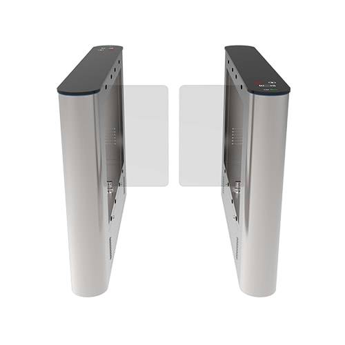 Турникет распашной ZKTeco SBTL5022 с биометрическими считывателями (со створками)