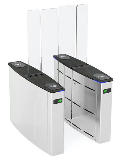 Боковой модуль раздвижного турникета Came Sliding Gate SG55, 550 мм, створка 2000 мм (SG55TS)