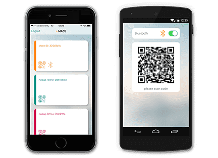 Бесплатное приложение для смартфона Nedap MACE App Android