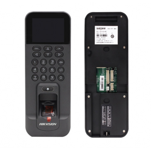 Биометрический терминал доступа HikVision DS-K1T804BF со считывателем отпечатков пальцев