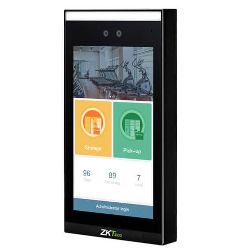 Биометрический терминал распознавания лиц ZKTeco LockerPad-7B для шкафчиков и постаматов