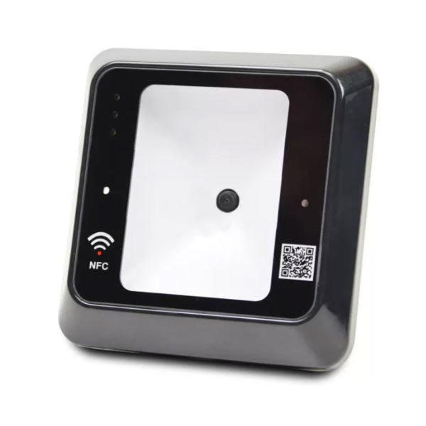 Считыватель штрих и QR кодов и карт Mifare ZKTeco QR50BM, встраиваемый