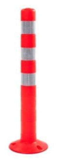 Столбик парковочный гибкий анкерный Ирбис ССУ750