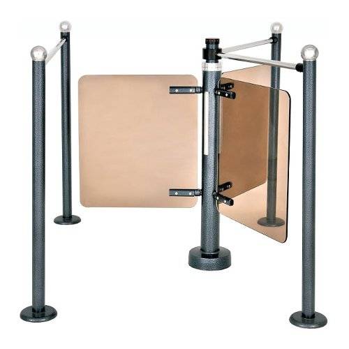 Ограждение для роторного турникета Ростов-Дон ОП-Р ХРОМ прямое